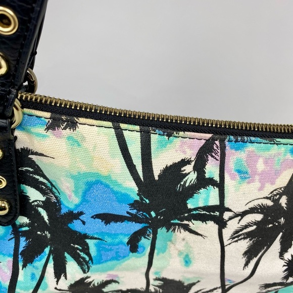 Juicy Couture Palm Tree Black Tote Bag - Picture 8 of 12